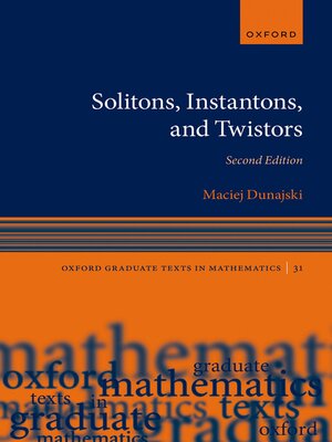 cover image of Solitons, Instantons, and Twistors